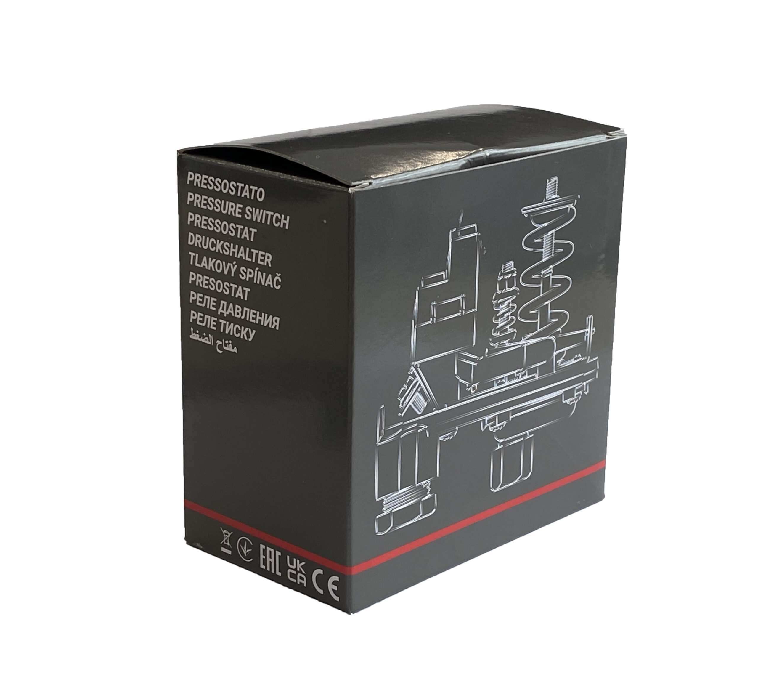 Реле откл. при пониженном давлении VODOS LP/3 G14 G 1/4 0,05-0,4bar 25(16)A ~1x230V IP44 с вращающейся гайкой — изображение 7