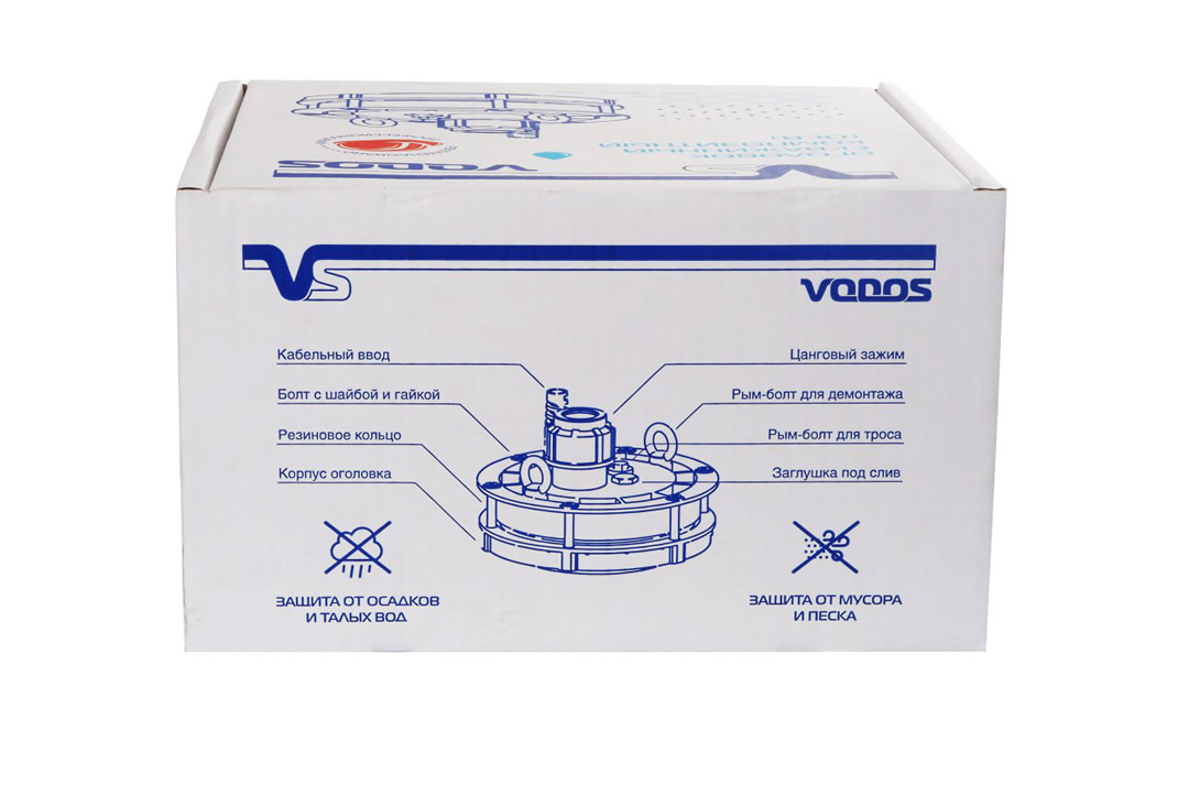ОСВ 115-130/32 оголовок VODOS для скважины (композитный) — изображение 7